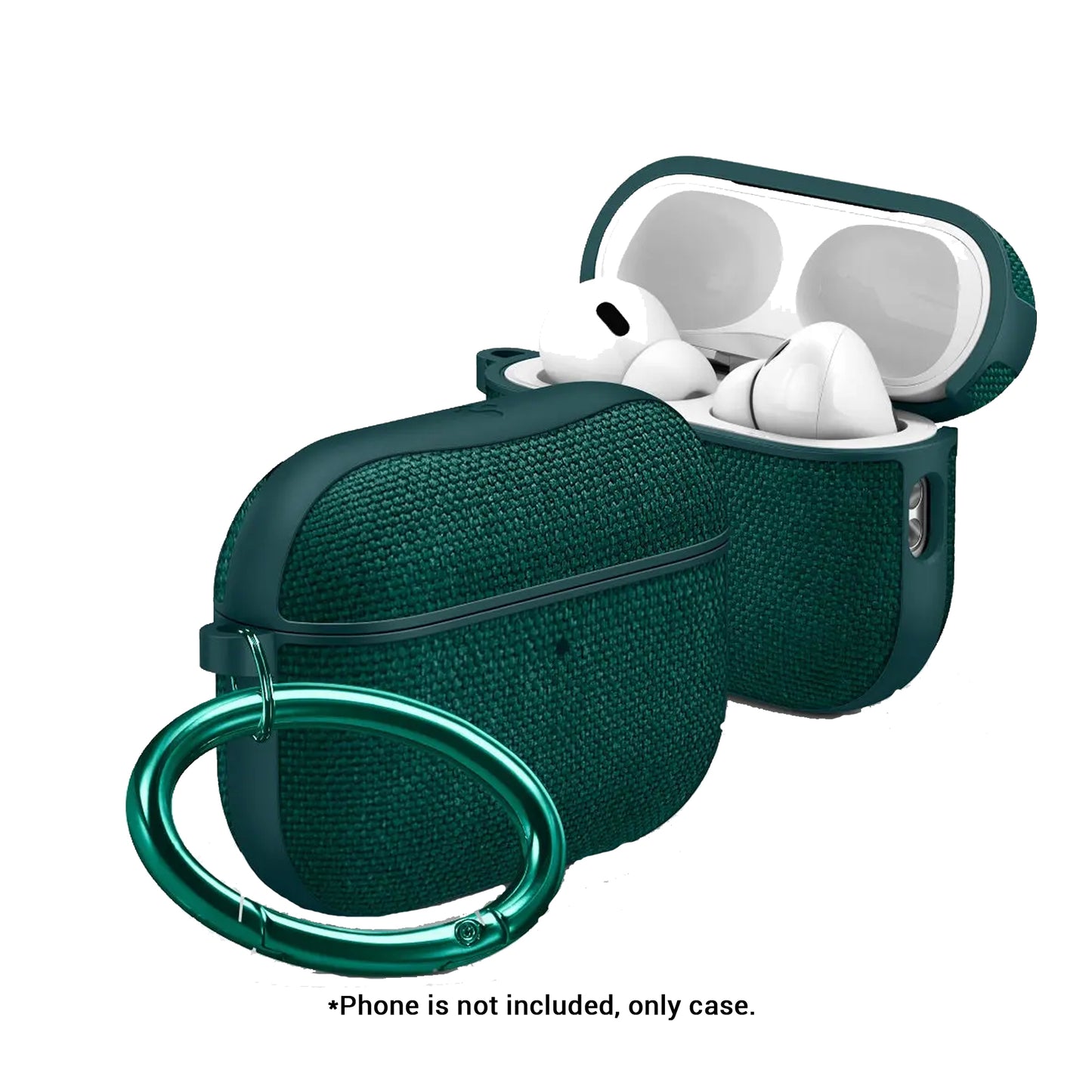 Spigen Urban Fit for AirPods Pro 3 - Premium Knit Fabric with Metal Carabiner Included