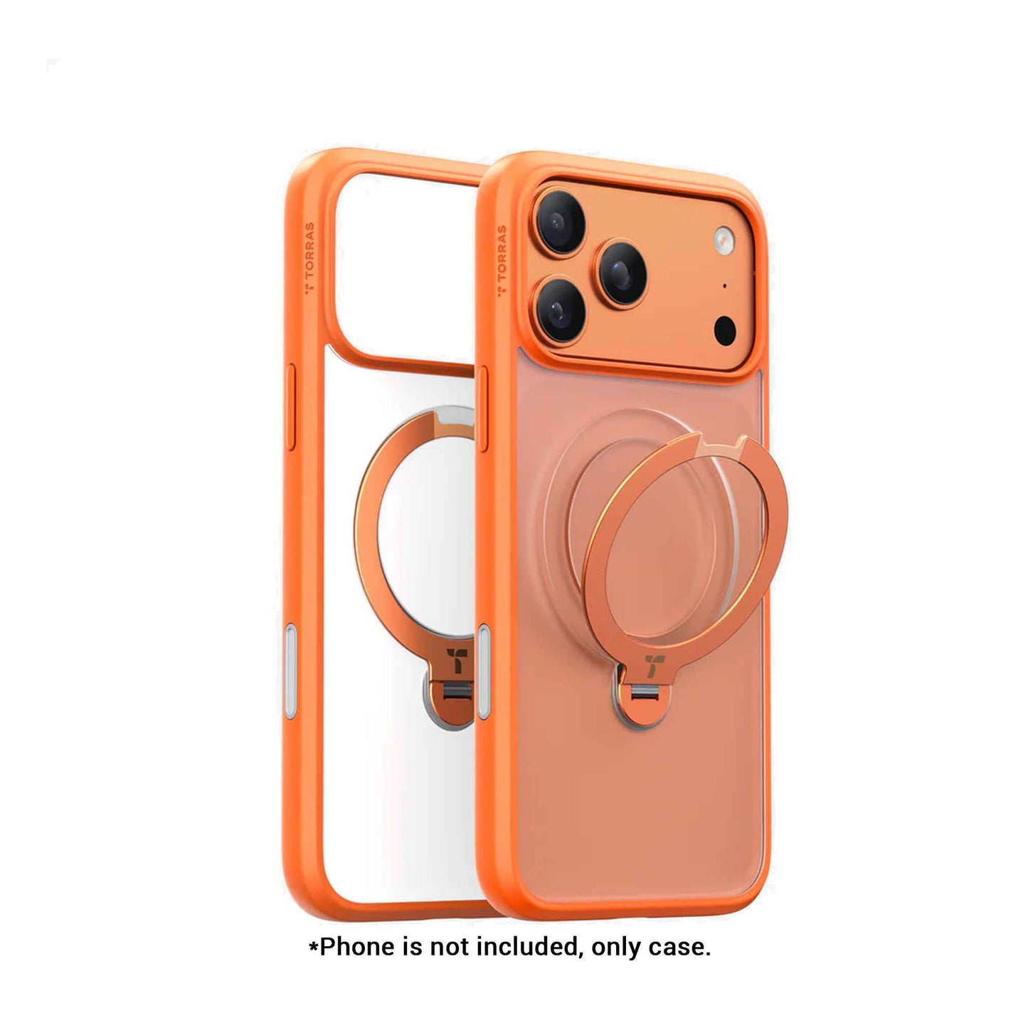 TORRAS Ostand Q3 Spin Series Case for iPhone 17 Series - Magnetic Case with Foldable Stand