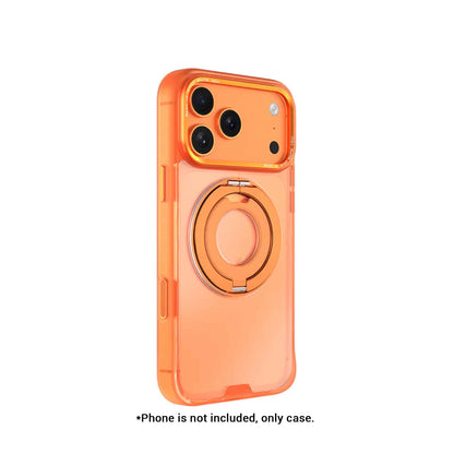 Hoda ROUGH Case Magnet with 360° Foldable Rotating Ring-holder Stand for iPhone 17 Pro Max / 17 Pro