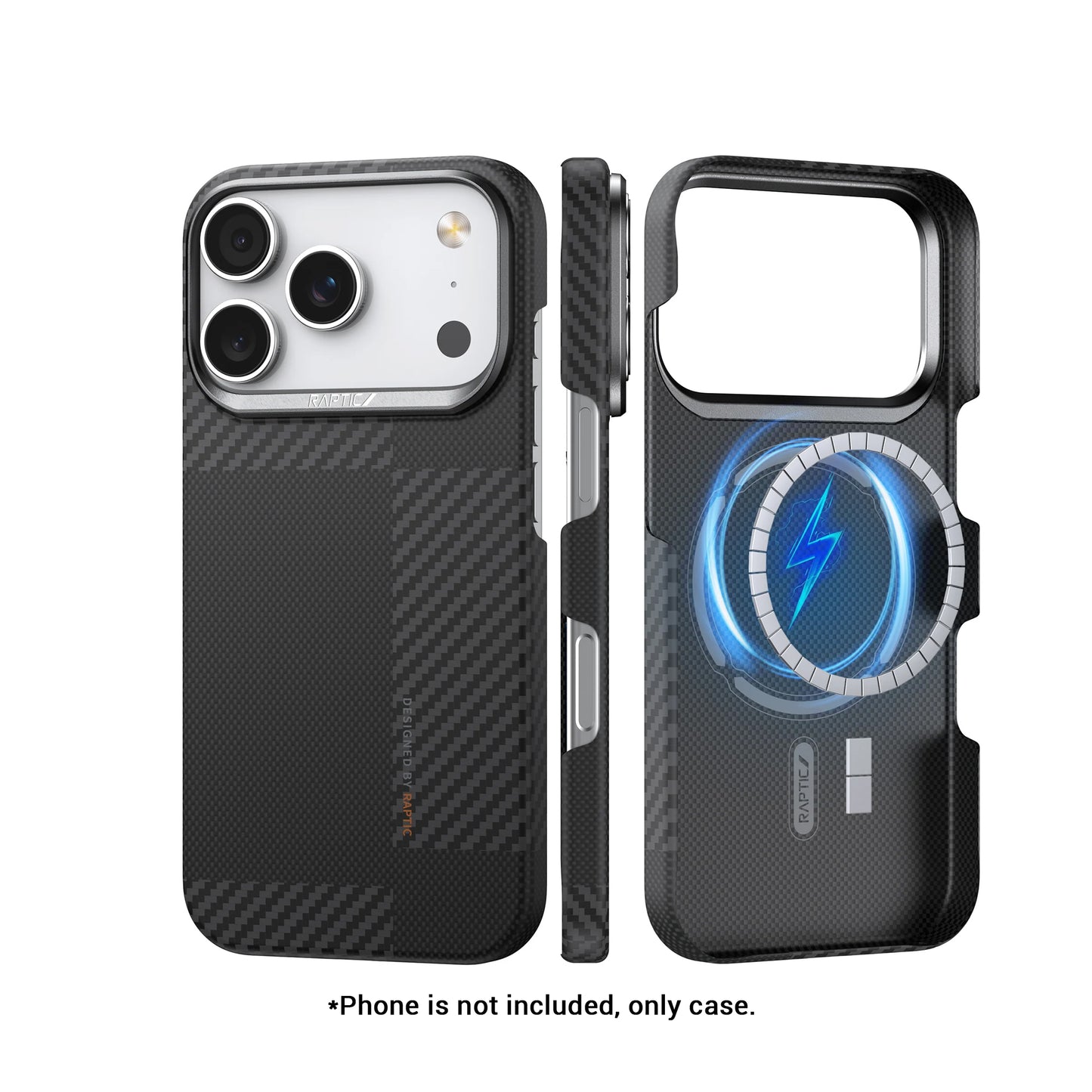 RAPTIC Aramid Fiber Geotik Magsafe Case for iPhone 17 Series - Mondrian