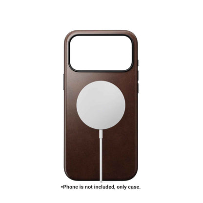 Nomad Modern Horween Leather Case for iPhone 17 Series - MagSafe Compatible