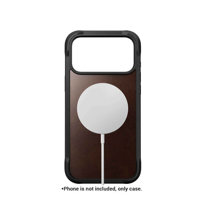 Nomad Rugged Leather Case ( Horween ) for iPhone 17 Series - MagSafe Compatible