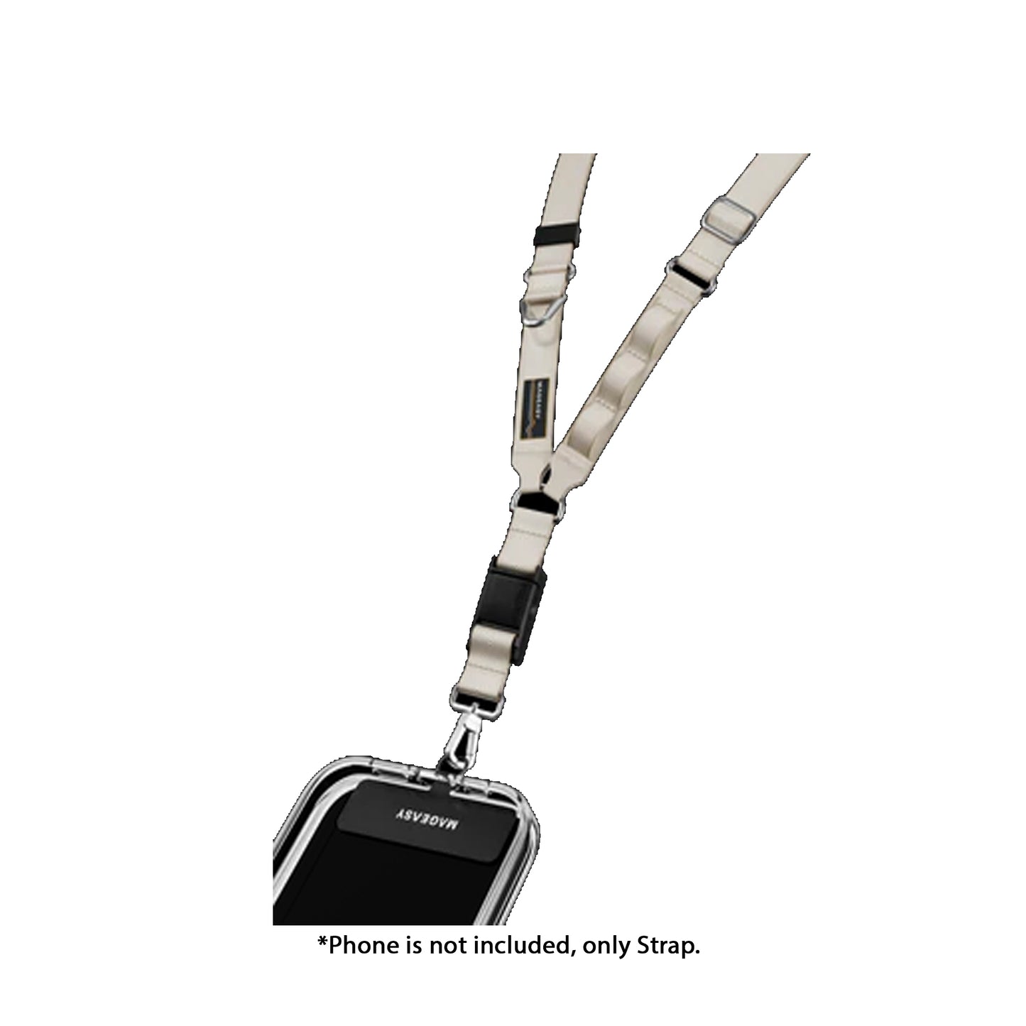 MAGEASY 20mm Fidlock Mono Utility Strap + Strap Card - Multiple Loops for Hands-Free Carrying