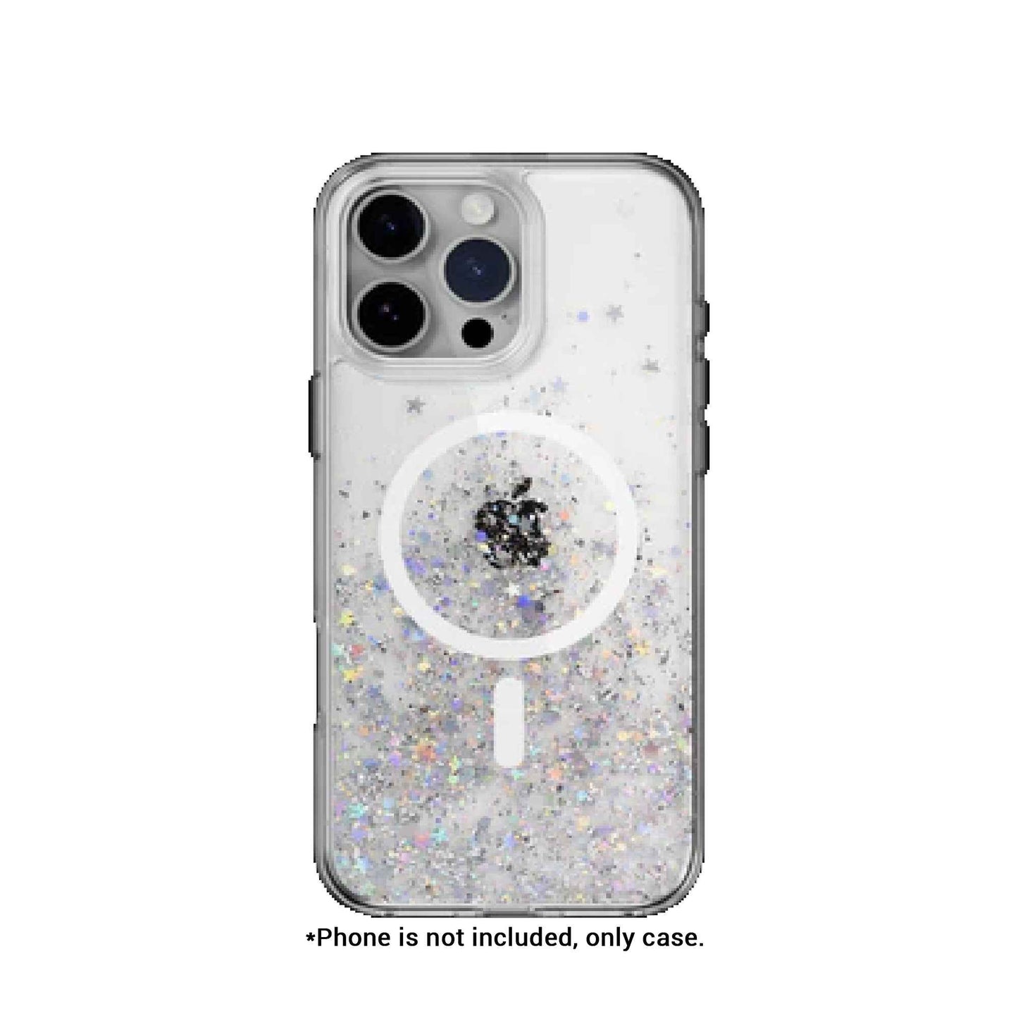 SwitchEasy Starfield M 3D Glitter Resin MagSafe Case for iPhone 16 Series - 10 Feet Drop Protection