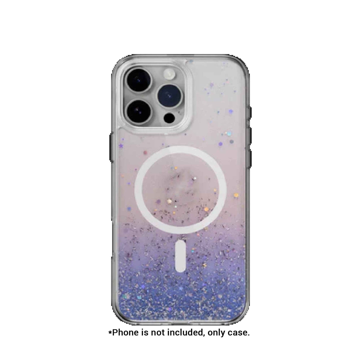 SwitchEasy Starfield M 3D Glitter Resin MagSafe Case for iPhone 16 Series - 10 Feet Drop Protection