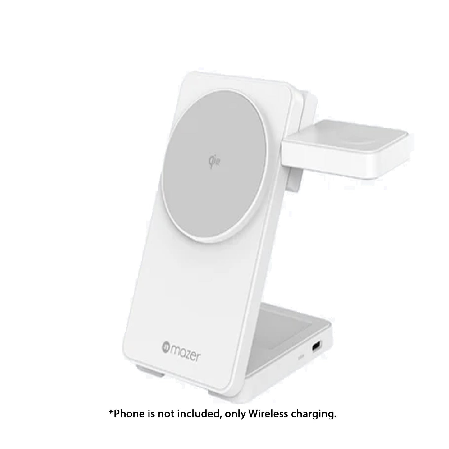 Mazer MagFold06 Qi2 Certified 15w Foldable 3-in-1 Wireless Charger - with MCMC/SIRIM Cert