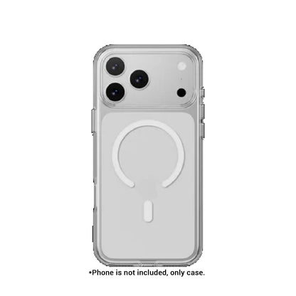 MAGEASY Bright M ( MagSafe ) Case for iPhone 17 Series - 16 Feet Drop Protection with Metal Button