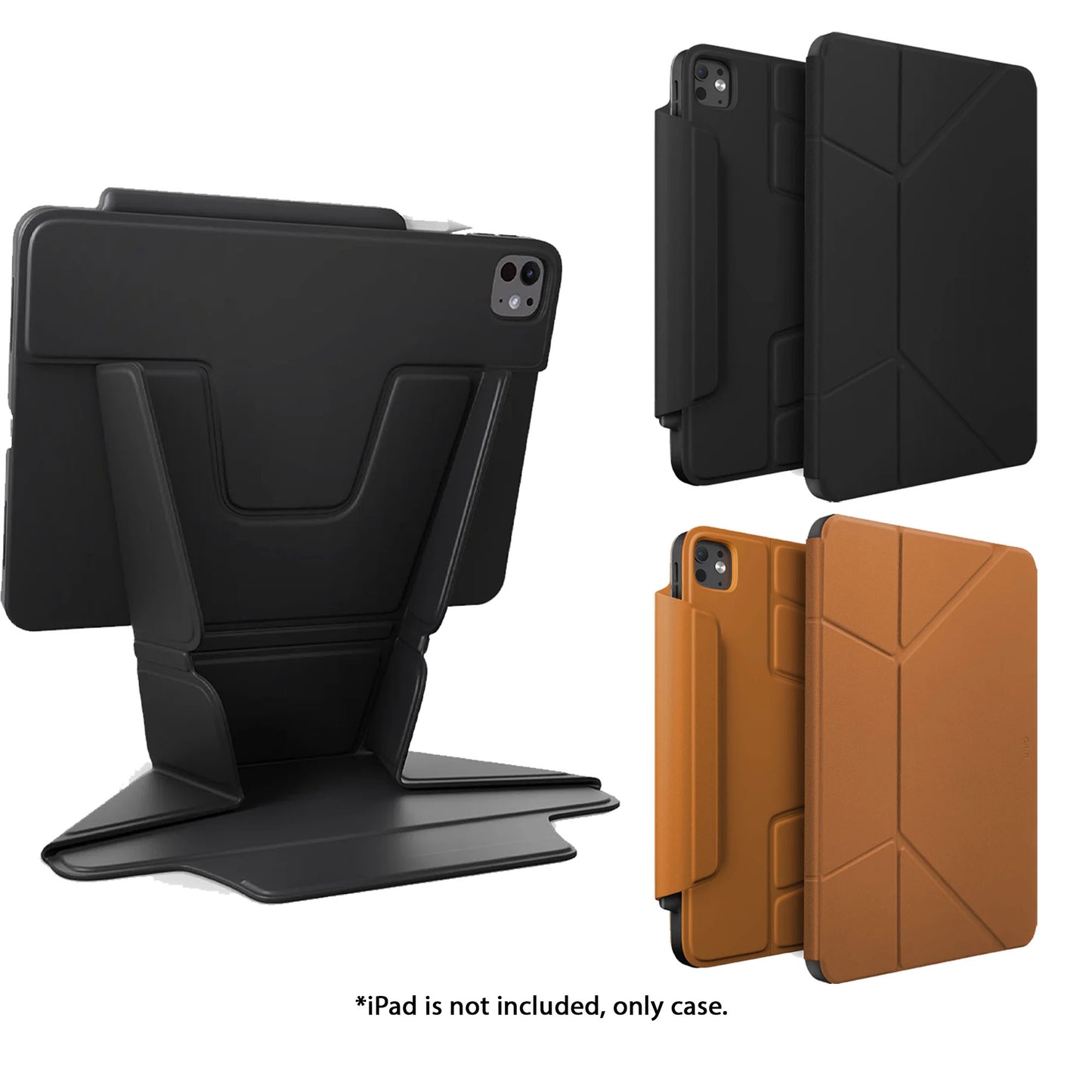 UNIQ Ryze 360 for iPad Pro 11" / iPad Pro 13" ( 2024 ) M4 - Smart Folding Design with Stylus Storage