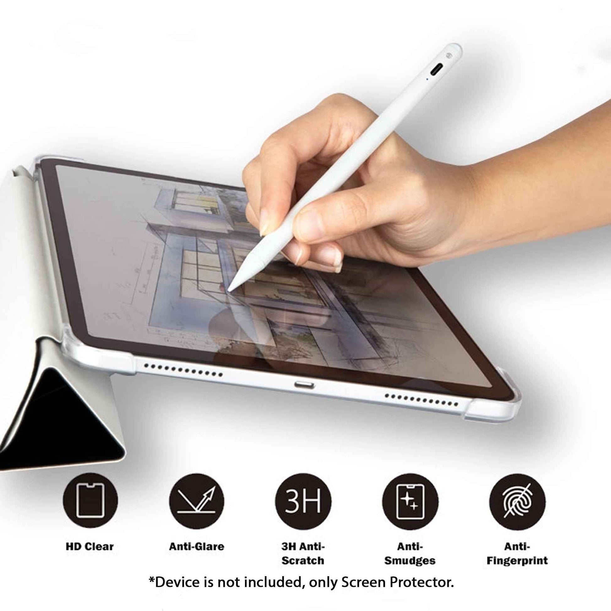 SwitchEasy PaperLike Screen Protector for iPad Air 11" / Air 13" ( 2025 / 2024 ) M2 / M3 - Transparent