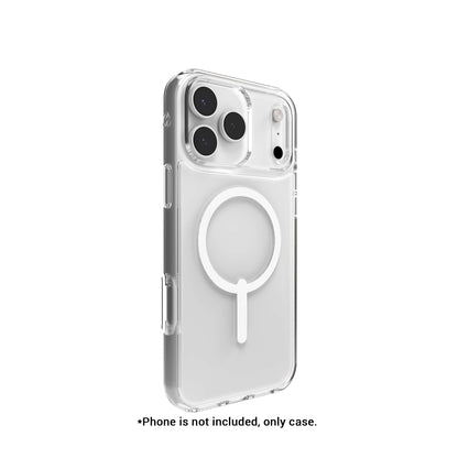 ZAGG Crystal Palace Lite Snap for iPhone 17 Pro Max / 17 Pro - Magsafe Compatible - Clear