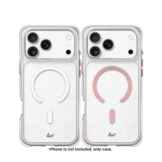 Laut Aero Sparkle Magsafe Case for iPhone 17 Series - 360° Air Cushion with Sparkle Elements