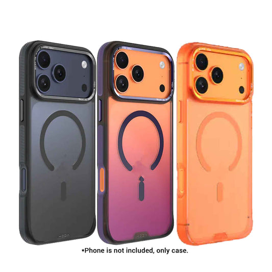 Hoda MultiColor Case with Magnet for iPhone 17 Pro Max / 17 Pro - Military Standard Protection