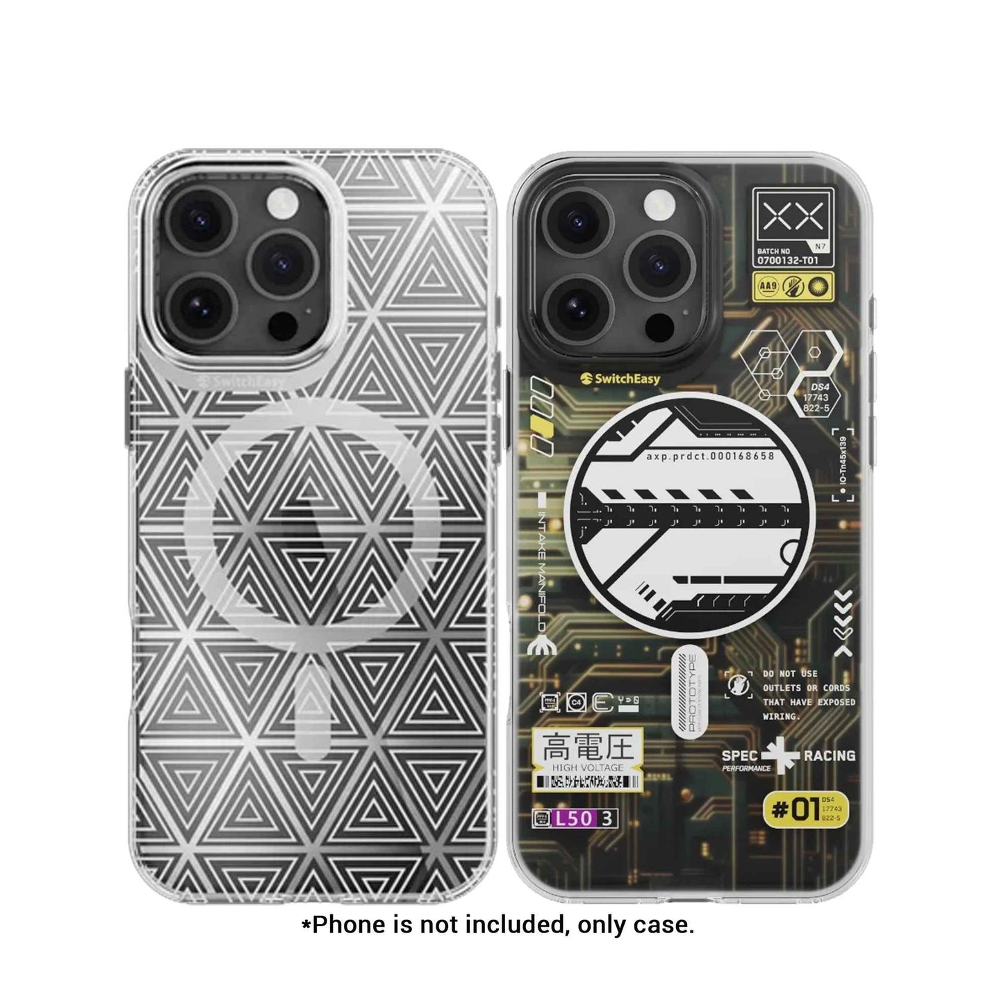 SwitchEasy Artist M 3D Patterned Shockproof Case for iPhone 16 Pro Max - Magsafe Compatible