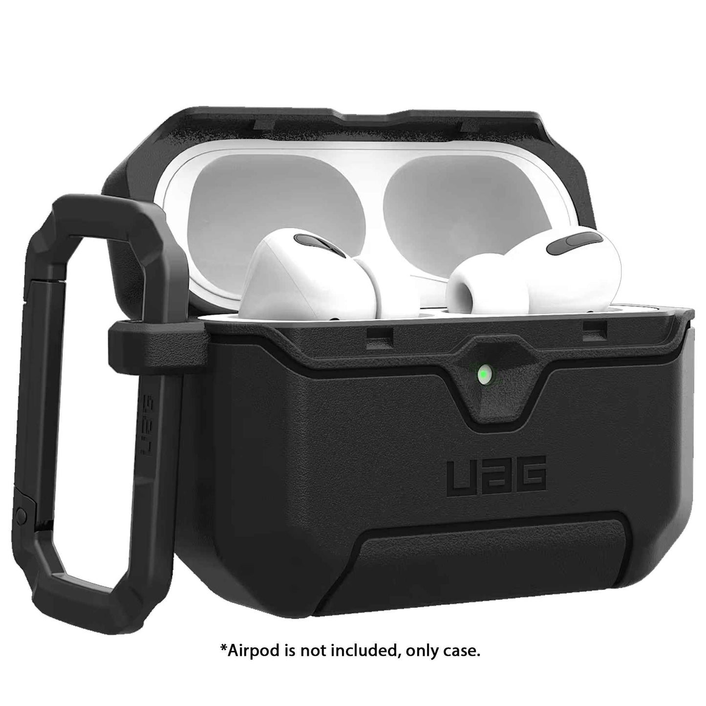UAG Scout for AirPods Pro 3 ( 2025 ) - Military-Grade Drop Protection with Detachable Carabiner Clip