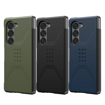 UAG Civilian for Samsung Galaxy Z Fold 6 - Covered Hinge and Qi Wireless Charger Compatible - Forexengineer -Malaysia- 840283913693-840283913709-840283913716