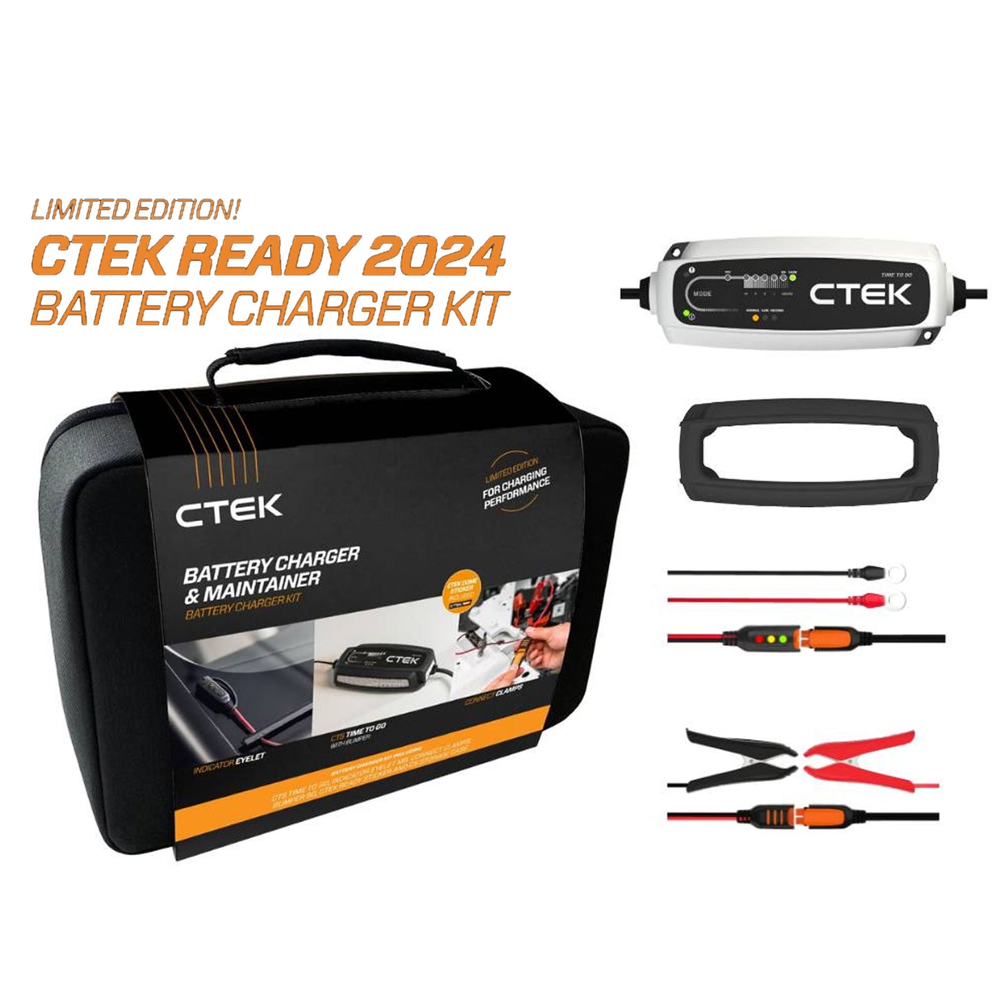 (PROMO BUNDLE) CTEK CT5 TIME TO GO UK - BATTERY CHARGER KIT