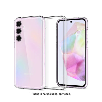 Spigen Ultra Hybrid Case for Samsung Galaxy A35 - Clear - Forexengineer -Malaysia- 8809971224352