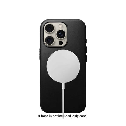 [ 16 Pro Max / 16 Pro ] NOMAD Traditional Horween Leather Case - Black