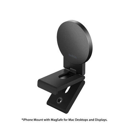 [ONLINE EXCLUSIVE] BELKIN Stage iPhone Mount with MagSafe for iMac / MacBook / Desktop / Monitor / Laptops and Tripod - Forexengineer -Malaysia- MMA007btGY