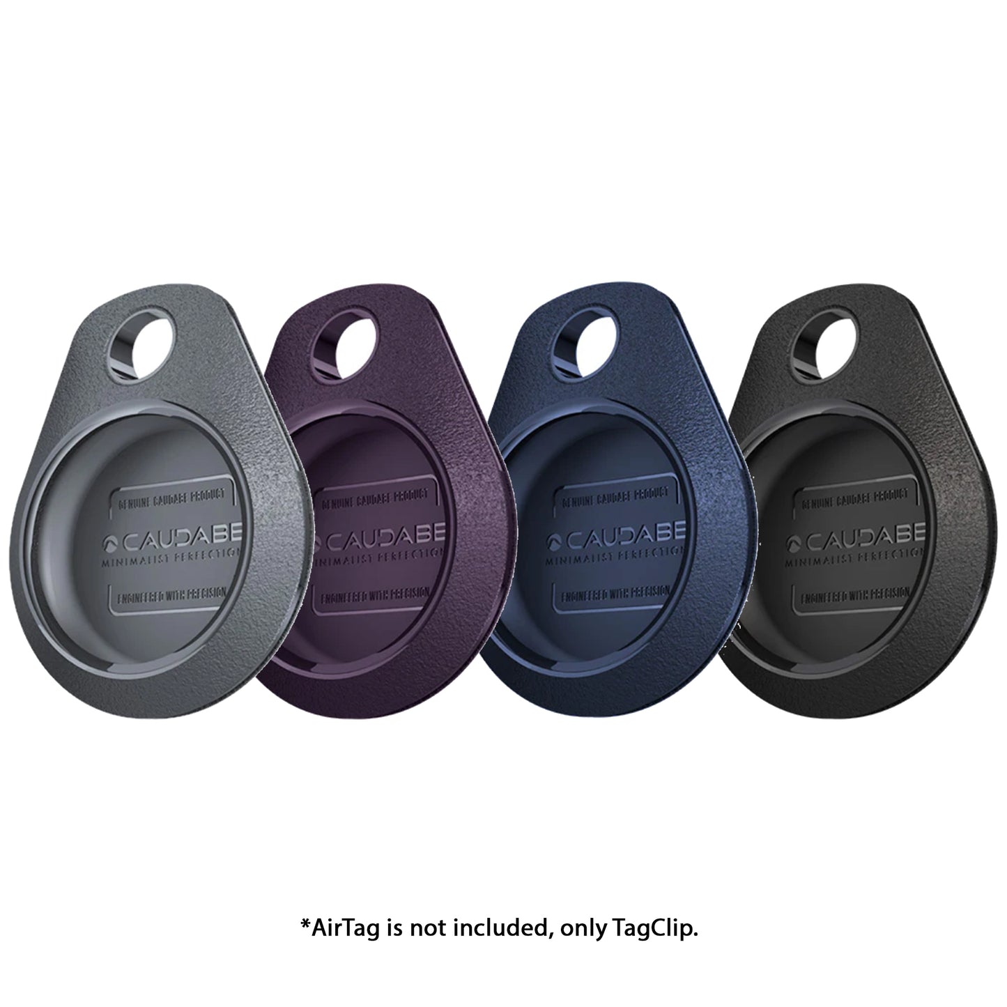 Caudabe TagClip for Airtag - Carabiner Compatible