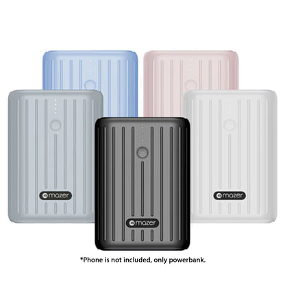 Mazer PowerCharge SuperMini V2 10,000mAh PD20W Power Bank - Forexengineer -Malaysia