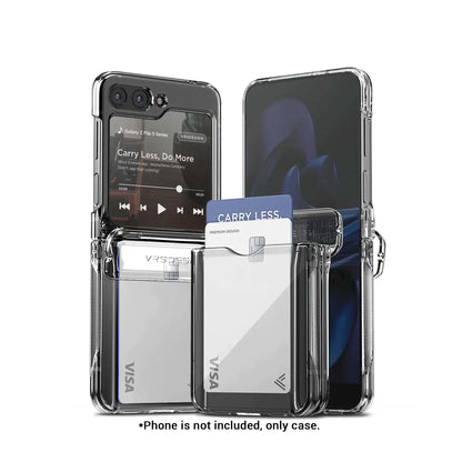 [ONLINE EXCLUSIVE] VRS Design Terra Guard Modern Go for Samsung Galaxy Z Flip 5 - Clear - Forexengineer -Malaysia- 8809919629003