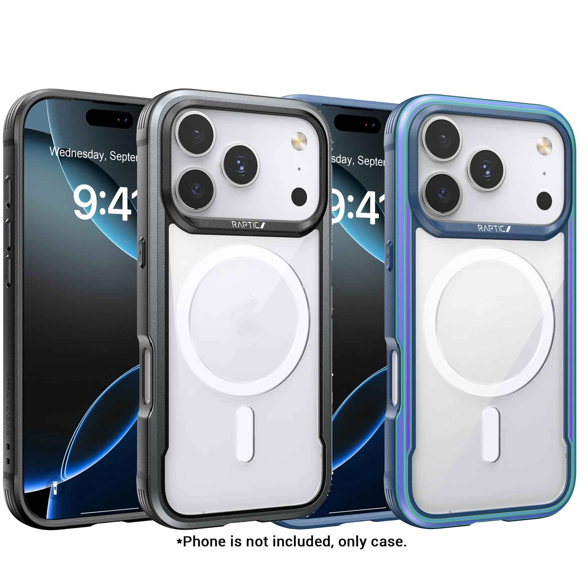 RAPTIC Shield Classic Magsafe Case for iPhone 17 Pro Max / 17 Pro - 13ft Military Grade Drop Protection