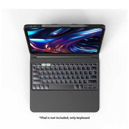 ZAGG Pro Keys 2 Wireless Keyboard Case for iPad Pro 11"/13" (2024, M4) with Apple Pencil Storage - Black - Forexengineer -Malaysia