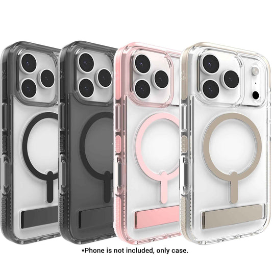 ZAGG Sedona Snap Kickstand with Camera Control Button for iPhone 17 Pro Max - M@gsafe Compatible Case