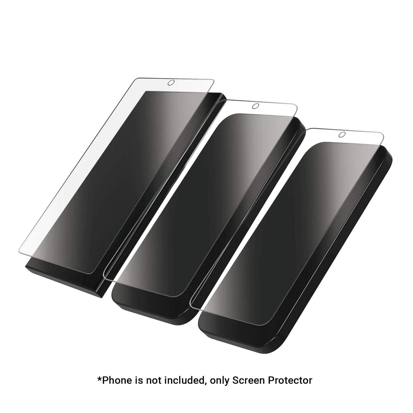 ZAGG Glass Plus Edge Tempered Glass Screen Protector for Samsung Galaxy S25 Series with Installation Tray - Clear