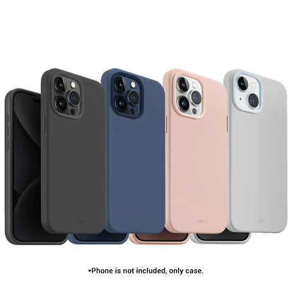 UNIQ Lino Hue Silicone MagClic Magnetic Charging Compatible Case for iPhone 15 Series - Forexengineer -Malaysia- 8886463685730-8886463685433--8886463685747-8886463685440--8886463685778-8886463685471-8886463685228-