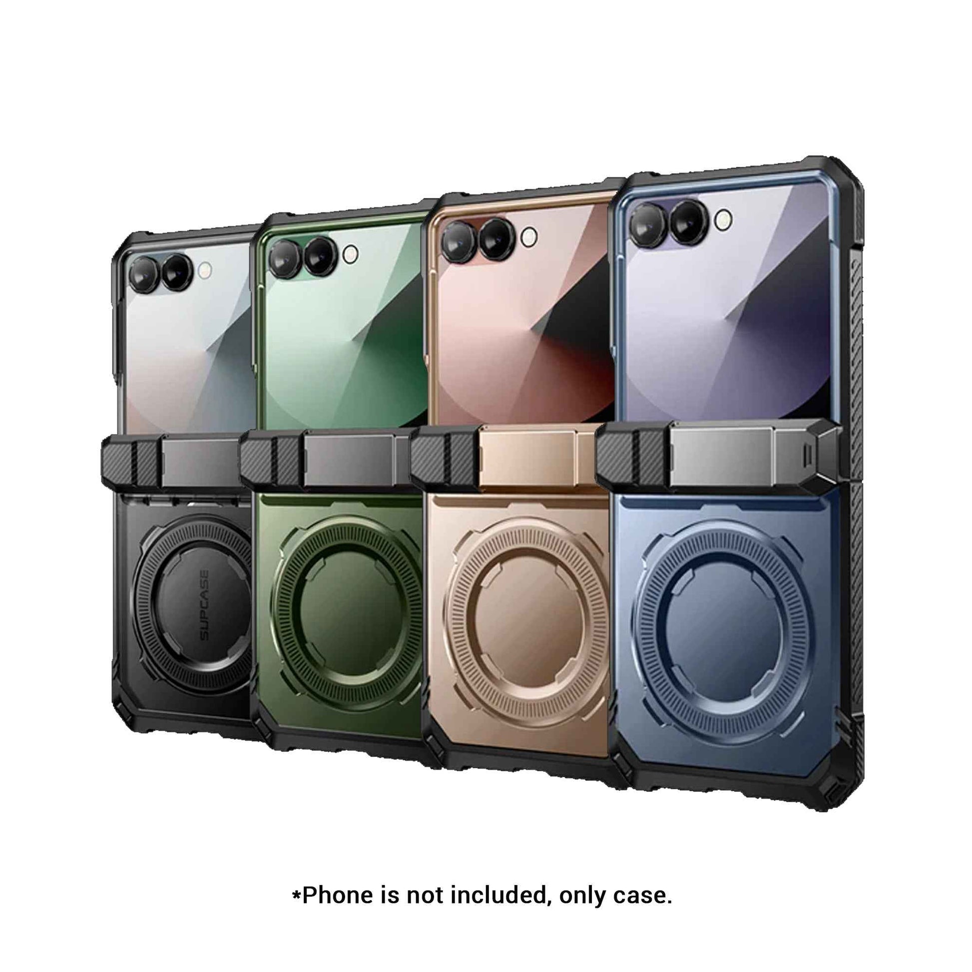 [ Samsung Galaxy Z Flip 7 ] SUPCASE UB Grip with  Build-in Screen Protector Hinge Kickstand and Magnetic Case