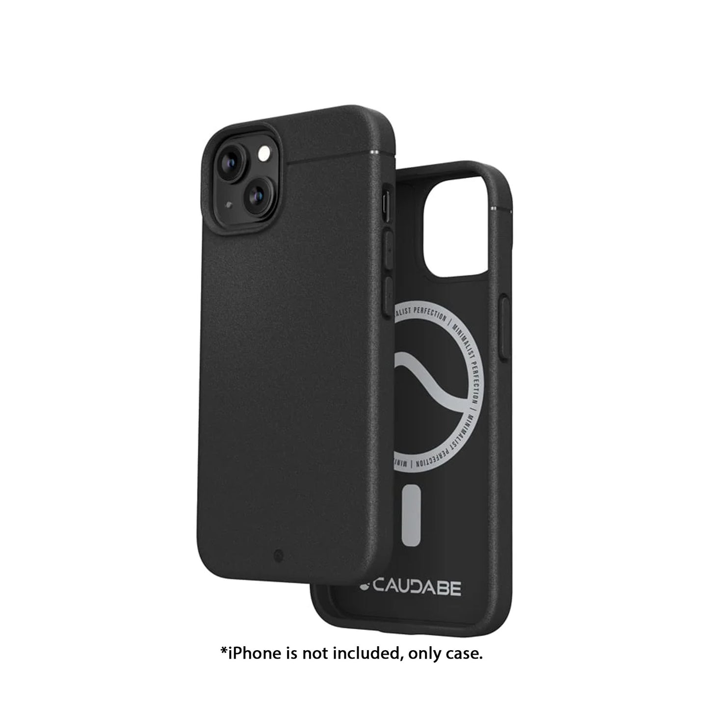 Caudabe Sheath for iPhone 14 (MAGSAFE version) - Black