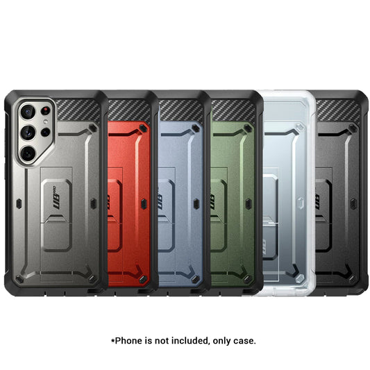 Supcase Unicorn Beetle Pro Case for Samsung Galaxy S24 Series - Build In Screen Protector and Kickstand