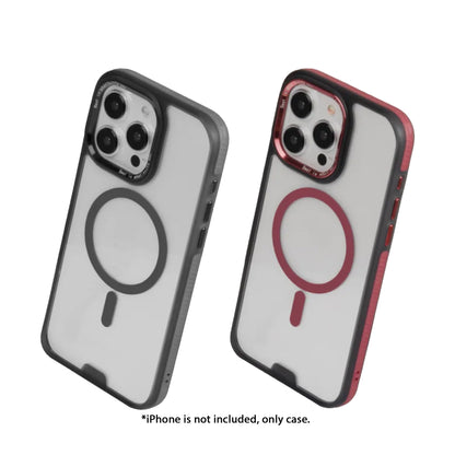 [ iPhone 15 Pro Max ] HODA MultiColor Case with Magnet Military Standard - Forexengineer -Malaysia- 4711441970871-4711441974503