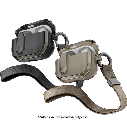 MAGEASY Odyssey with Wrist Strap (Magnetic Closure Case) for AirPods Pro 1 / AirPods Pro 2