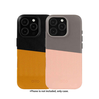 Alto Herring Leather Case for iPhone 16 Series - Magsafe Compatible