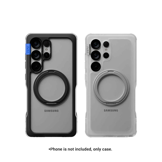PLES Arche Mag Ring Stand for Samsung Galaxy S25 Series - Magnetic Charge Compatible with Stand