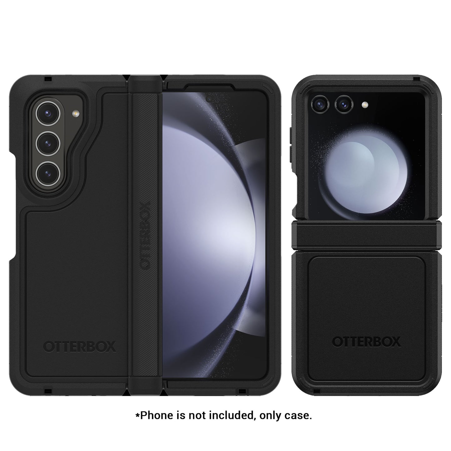 Otterbox Defender Series XT for Samsung Galaxy Z Fold 6 / Flip 6 With Hinge Protector - Black