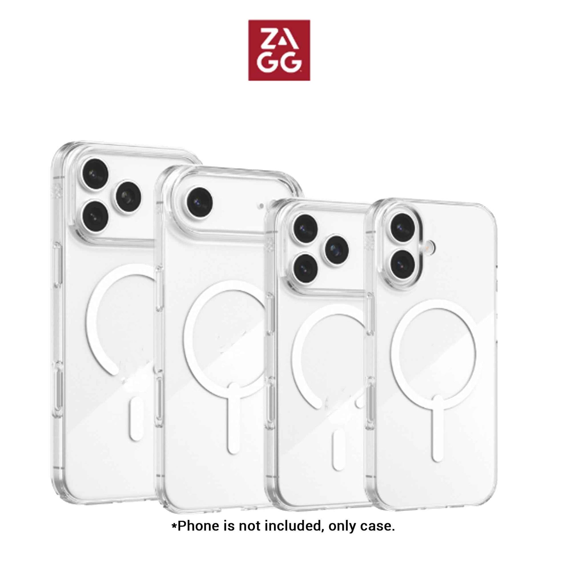 ZAGG Essential Hampton Snap Lite MagSafe Case for iPhone 17 Series - Clear