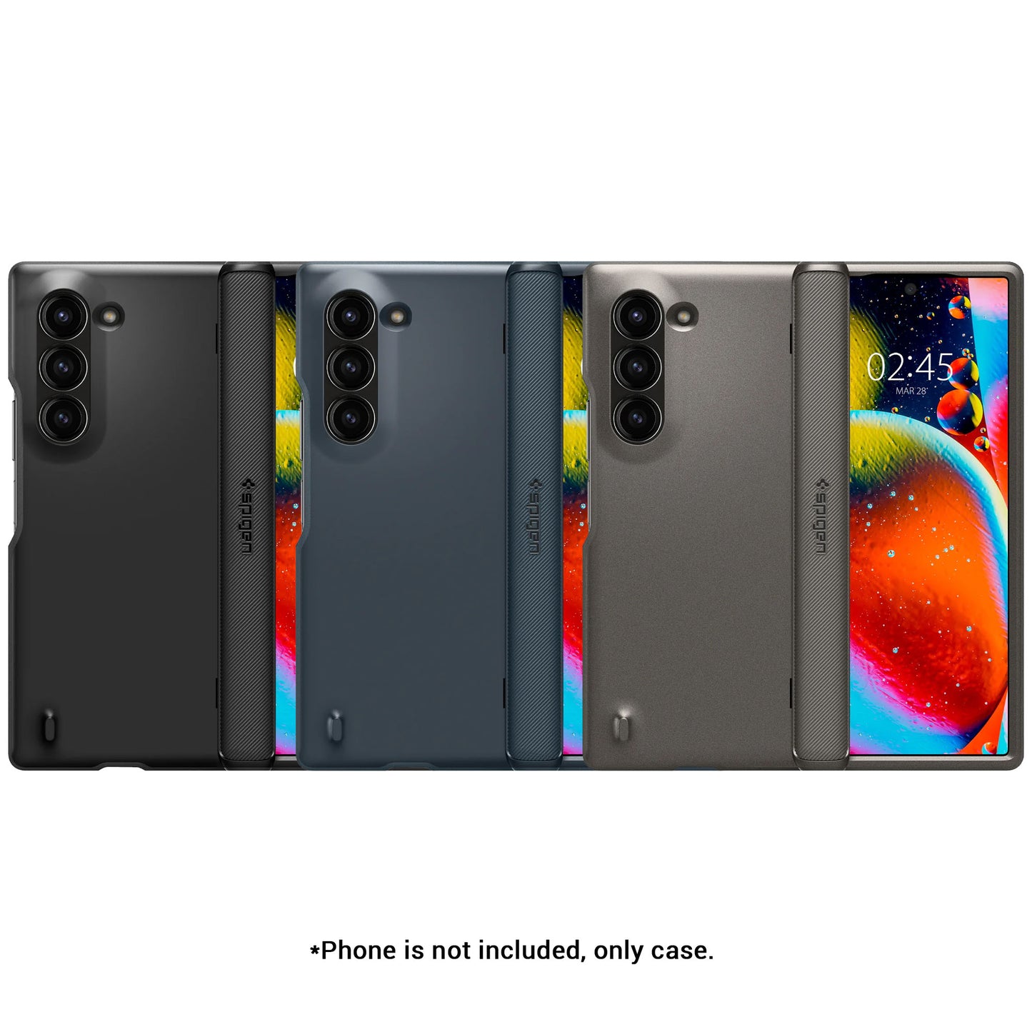 Spigen Slim Armor Pro  for Samsung Galaxy Z Fold 6 - Smooth Hinge and Drop Protection