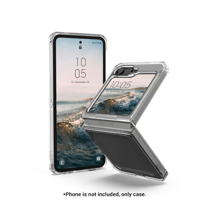 UAG Plyo Case for Samsung Galaxy Z Flip 6 - Anti-Yellowing Technology and Heavy-duty Protection - Ice - Forexengineer -Malaysia- 840283913761