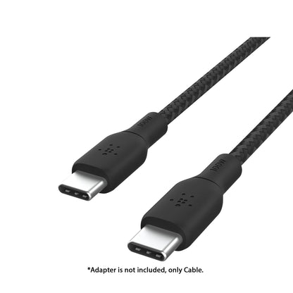[ONLINE EXCLUSIVE] BELKIN BoostCharge USB-C to USB-C 100W USB 2.0 480 Mbps Braided Cable - Forexengineer -Malaysia- CAB014BT2MBK-745883842117