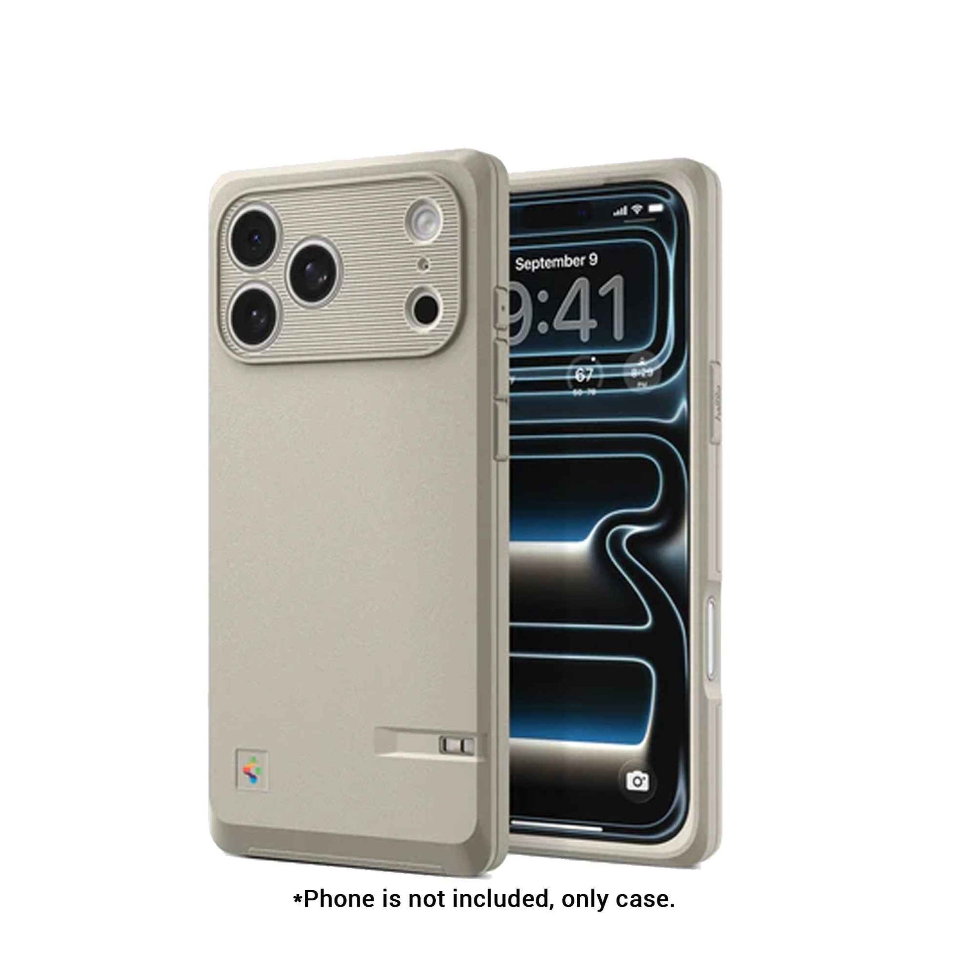 Spigen Classic LS ( Mag Fit ) for iPhone 17 Pro Max / 17 Pro - Magsafe Compatible - Stone