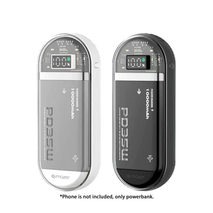 Mazer PowerCharge Link 1035 - Built-in Dual USB-C Cables Power Bank 10000mAh - Forexengineer -Malaysia