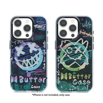 BUTTERCASE Graffiti Series Protective Case for iPhone 15 Series - MagSafe Compatible - Forexengineer -Malaysia- 4891011518723-4891011518709-4891011518716-4891011518693