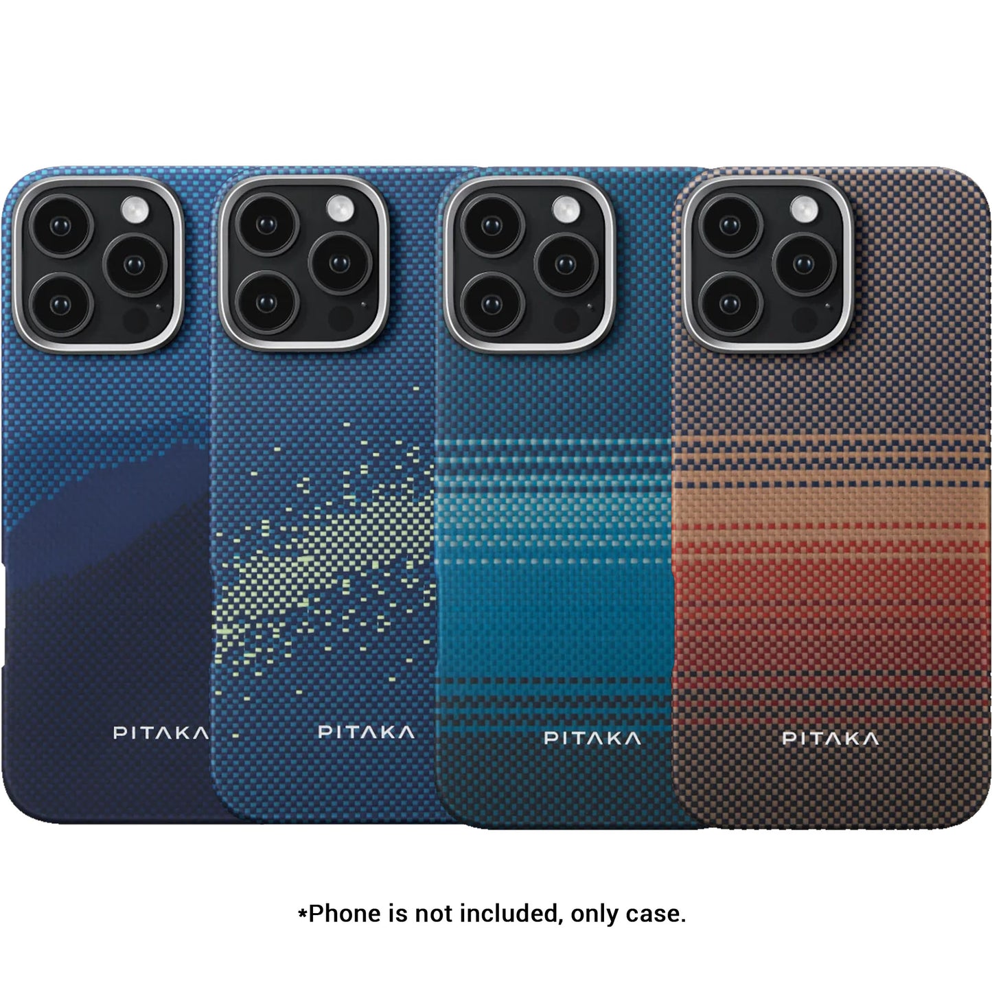 PITAKA Tactile Woven Case for iPhone 16 Series- Magsafe Compatible