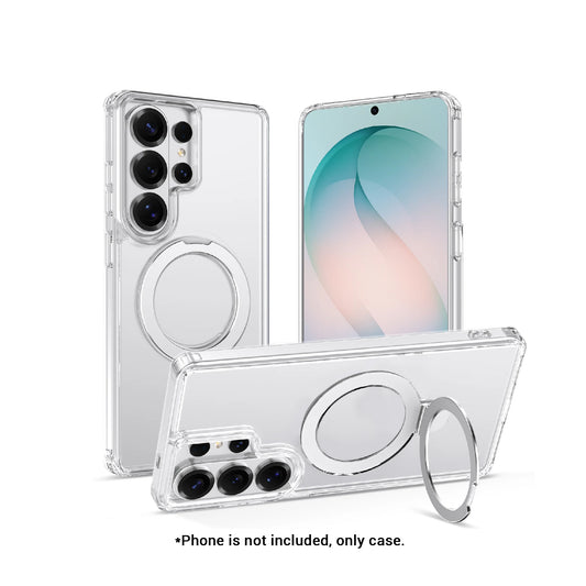 Raptic Air Stand Magnetic Case for Samsung Galaxy S26 Ultra - 10 ft Drop Protection with Build-in Kickstand