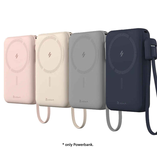 ADAM Elements VIONTA C2 Pro 8-in-1 Magnetic Power Bank 10,000 mAh Build-in Cable