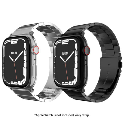 SwitchEasy Maestro Stainless Steel Band for Apple Watch 49mm / 45mm / 44mm / 42mm - Forexengineer -Malaysia- 4895241108365-4895241108389